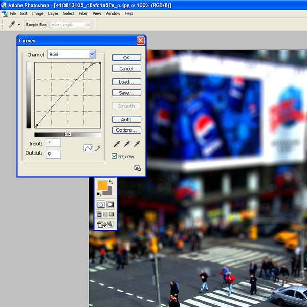 Miniature Effect With Tilt-Shift In Photoshop CS6